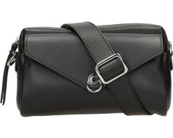 Gianni Chiarini Kleine Crossbodytas / Schoudertas Dames - Leer - Deva - Zwart