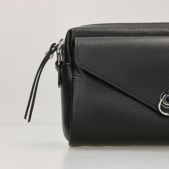 Sac Bandoulière GIANNI CHIARINI Deva En Cuir De Vache - Navy (Bleu Marine) - Neuf Avec étiquettes