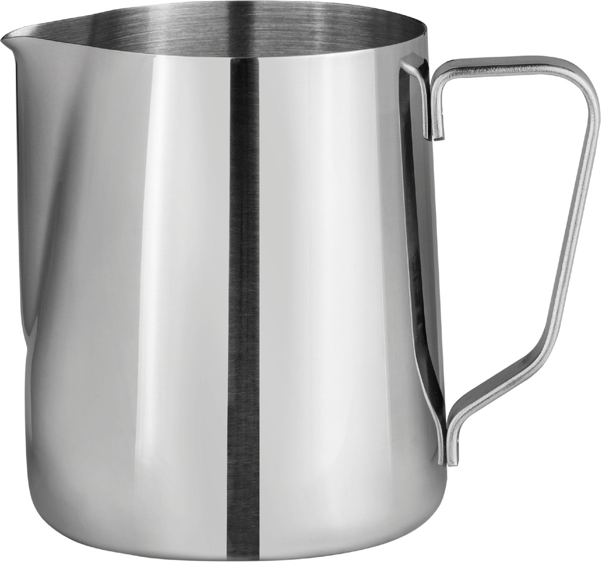 Maevory Melkopschuimkan - Roestvrijstaal (350ml) - Zilver - Barista Melkkan