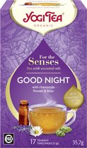 Yogi Tea For the Senses Good Night Bio aux huiles essentielles - 1 pack de 17 infusettes