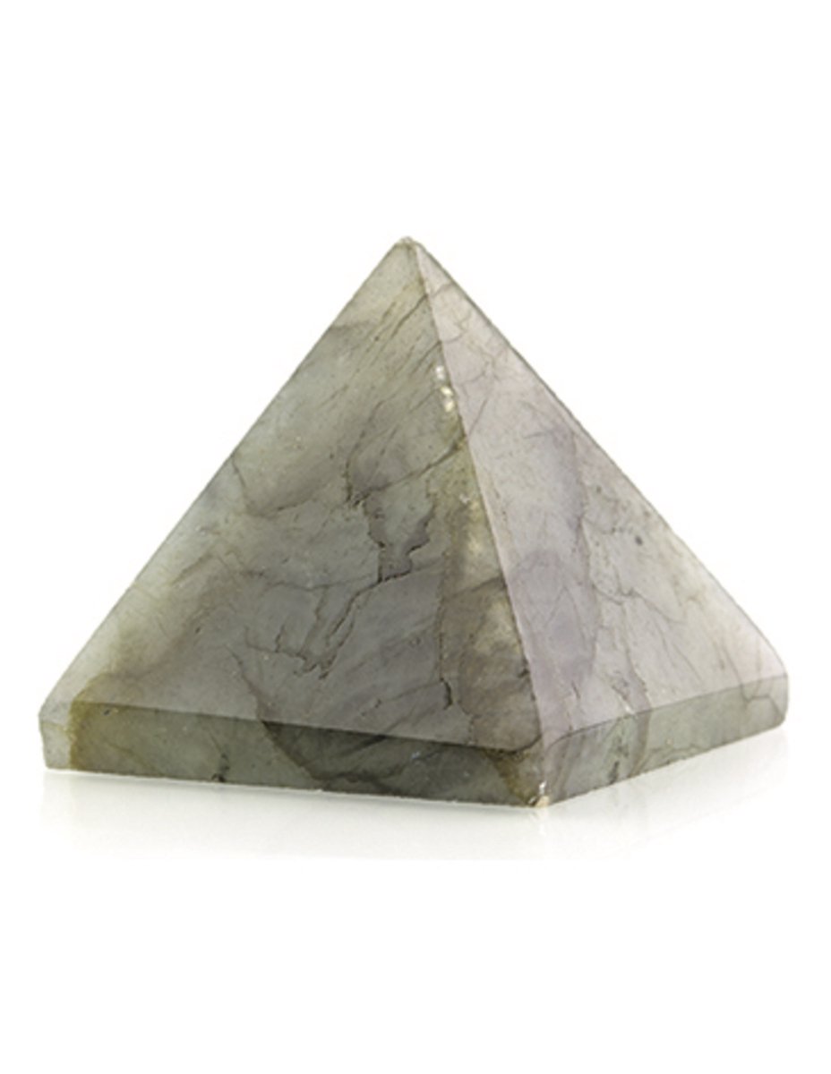 Ruben Robijn Labradoriet 35 mm edelsteen piramide Groen
