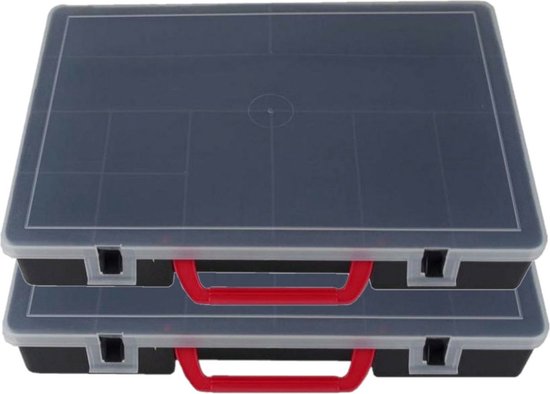 Curver Scotti onder het bed opbergbox - 35L - 2 stuks - transparant Curver Scotti onder het bed opbergbox - 35L - 2 stuks - transparant