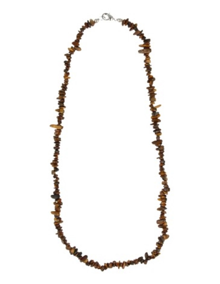 Tijgeroog splitketting smal