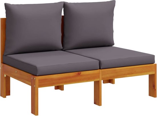vidaXL-10-delige-Loungeset-met-kussens-massief-acaciahout