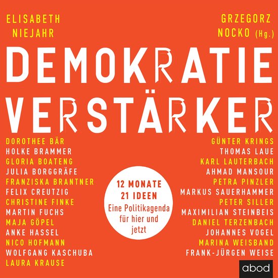 Demokratieverstärker - cover