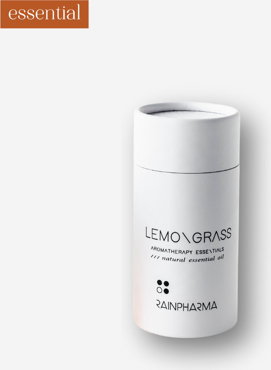 Goedkoopste RainPharma - Essential Oil Lemongrass - Aroma voor diffuser of spray - 30 ml - Etherische Olie