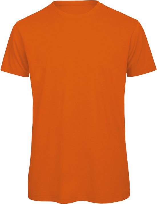 T shirt Homme M 100 Katoen Orange bol