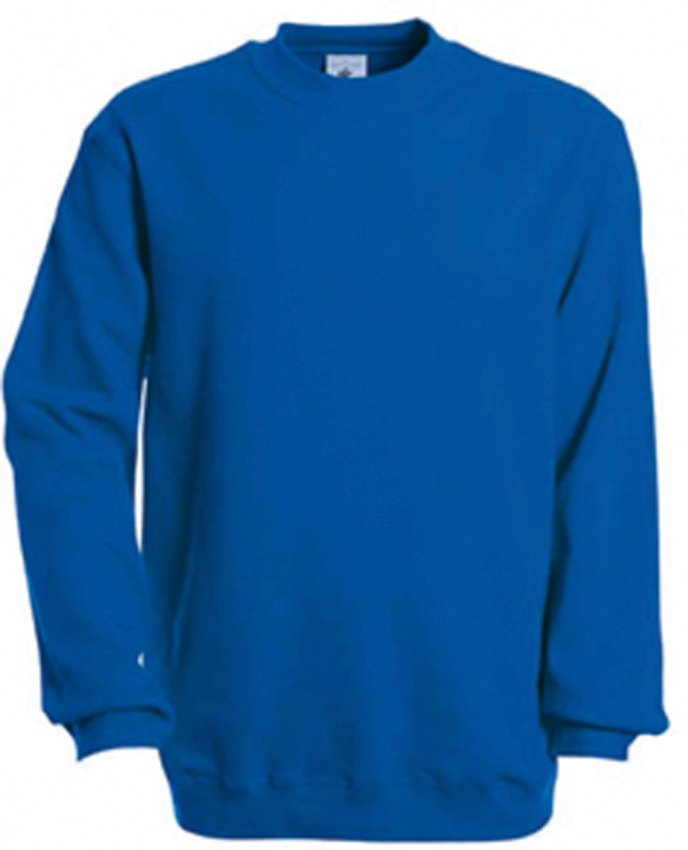 B&C Crew Neck Sweatshirt Set In CGSET - Royal Blue - XXL