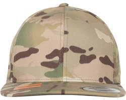 Flexfit - Classic Snapback Multicam? multicam one size Snapback Pet - Groen