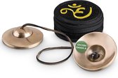 Ange tibétain cannelle 55 cm tapis d'argile léger sans symboles - méditation Massage sonore Tingsha thérapie sonore