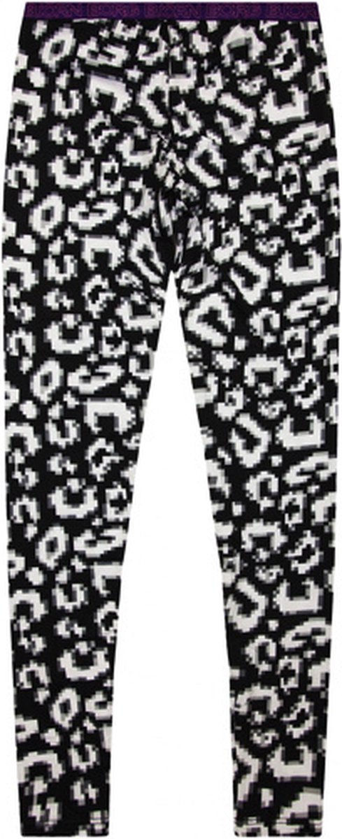 Björn Borg - Dames - Leopard Pixel Tights - Multicolour - Maat M van Bjorn Borg — afbeelding 2