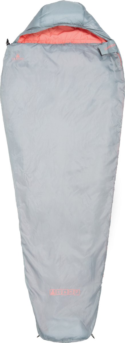 ACAMP Cameron Mummy Slaapzak 220 x 85 x 50 cm Grijs 750 Gram PFC-Vrij