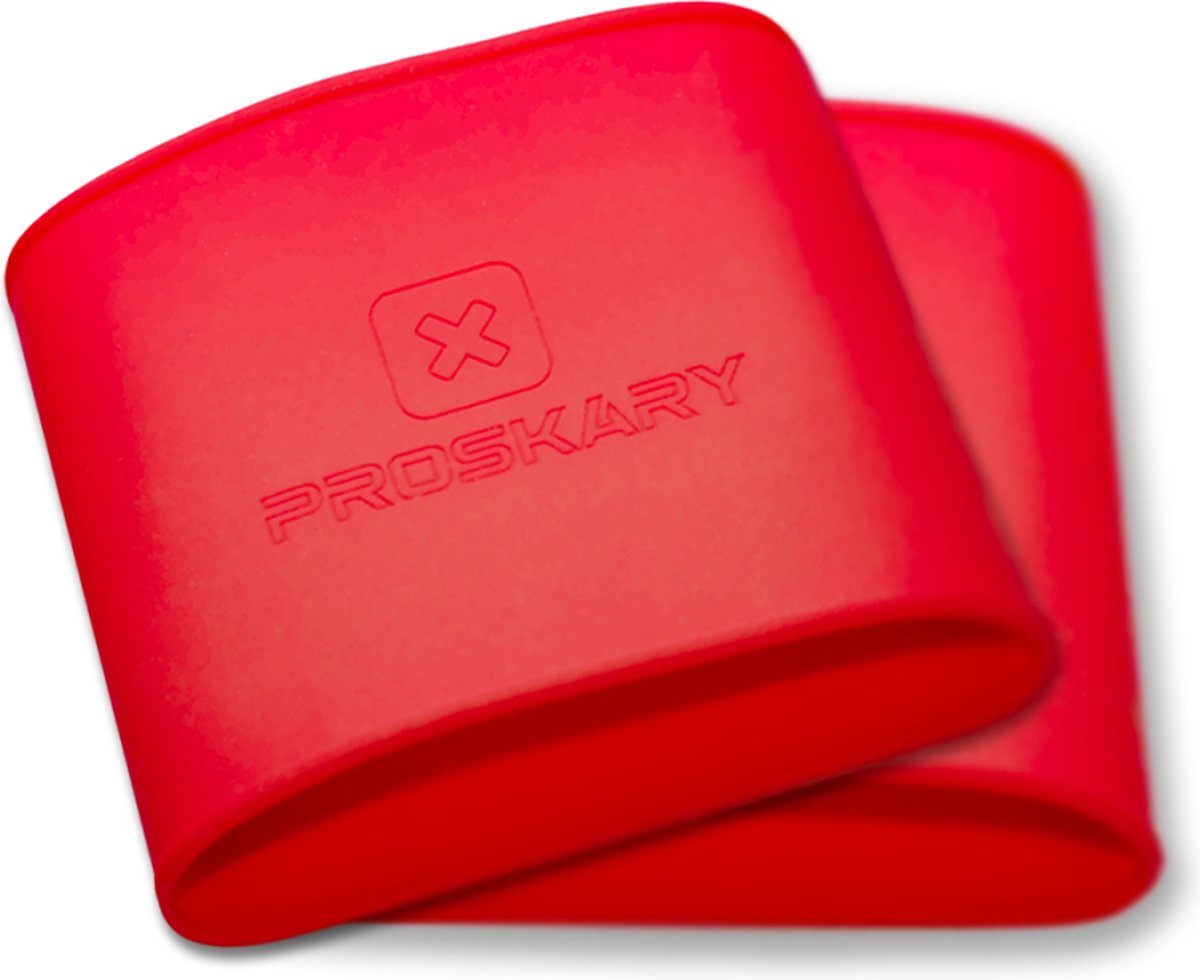 Sokophouders Voetbal - 6-14 jaar - Rood - Voetbalsokophouders - Sokstoppers