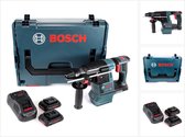 Bosch GBH 18V-26 accu boorhamer 18V 2.6J SDS plus Brushless + 2x ProCORE accu 4.0Ah + lader + L-Boxx