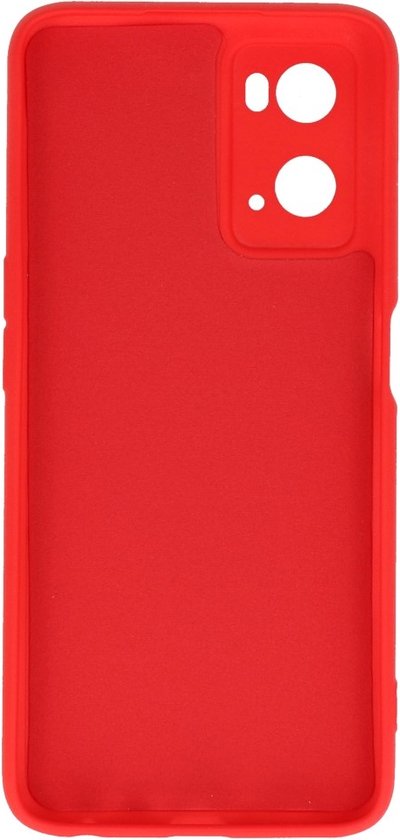 Coque adaptée à l' OPPO A76 - Coque arrière Fashion - Coque de téléphone colorée - Rouge