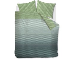 Beddinghouse Silas dekbedovertrek - Tweepersoons - 200x200/220 - Blauw Groen