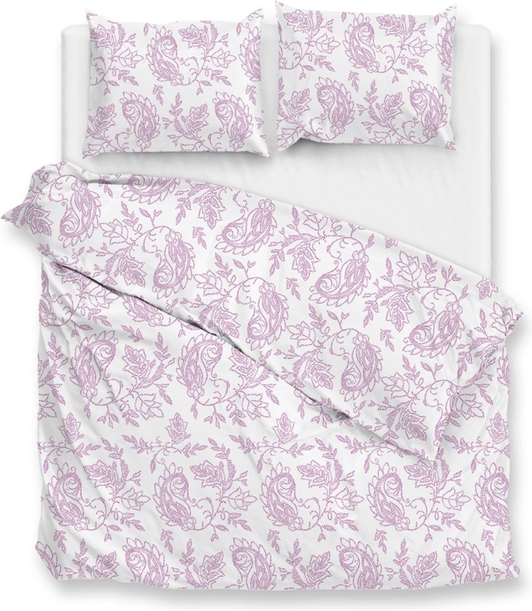Zohome Dekbedovertrek Zohome Indiano - Lilac Pink