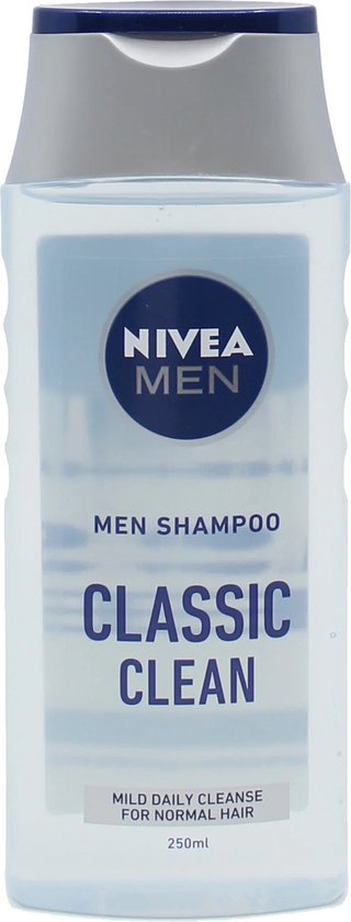 Nivea Men - Shampoo - Classic Clean - Normaal Haar - 250ml