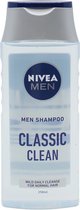 Nivea Men - Shampoo - Classic Clean - Normaal Haar - 250ml