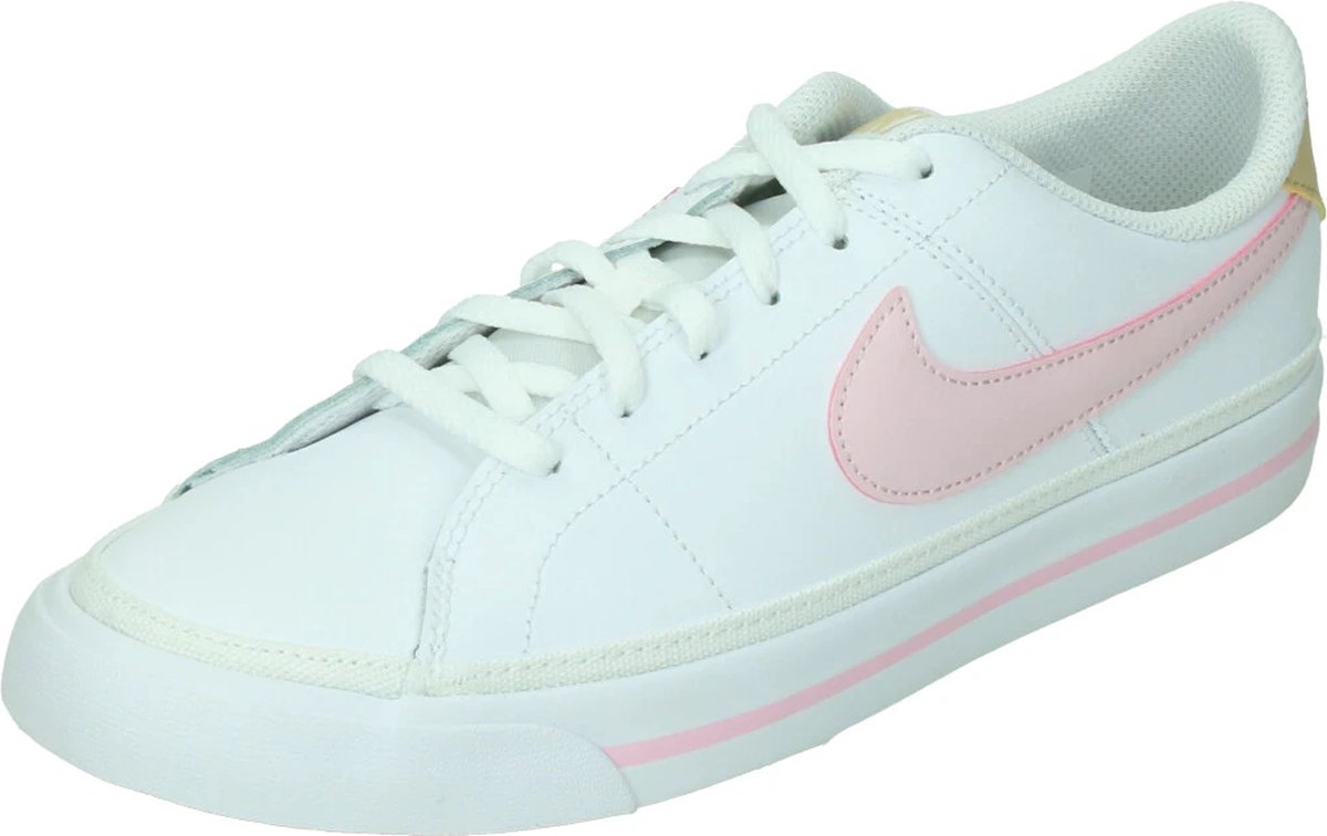 Nike Court Legacy wit - lichtroze