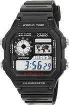 Bol.com Casio AE 1200WH 1AVEF Heren horloge - 42.1 mm aanbieding
