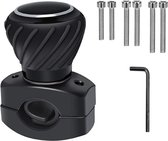 Universal Steering Knob Spinner for Car Truck Tractor Forklift etc Black (1)