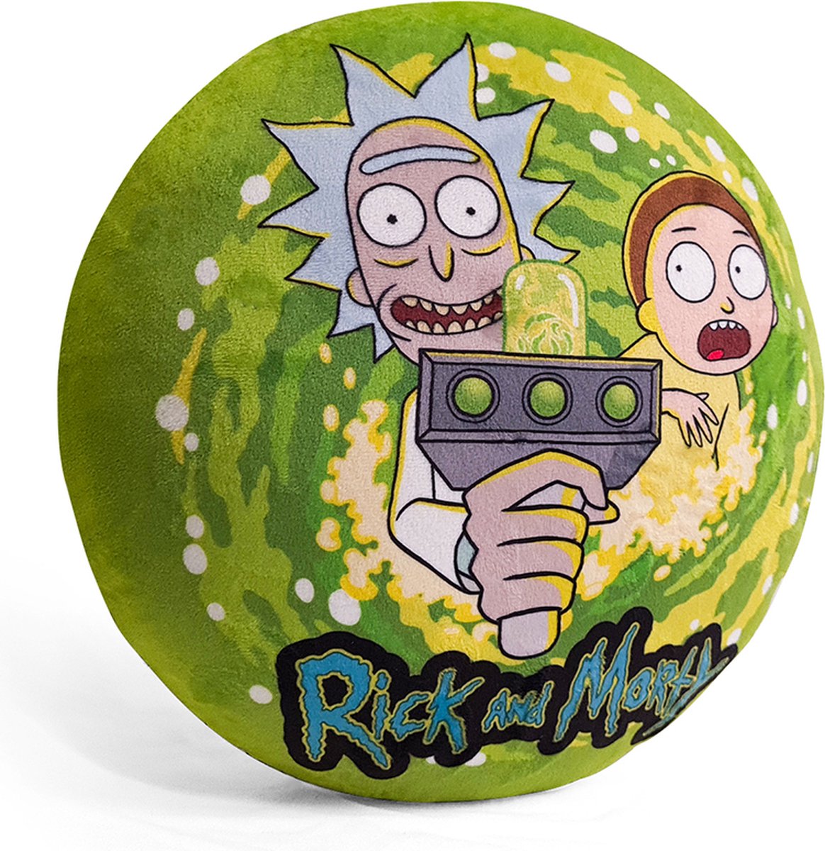 Rick and Morty - Op Zoek Naar Avontuur Sierkussen 37 cm