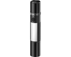 Xiaomi Multi-function Flashlight | Zaklamp | 1000 lumen | Bereik tot 240 m | 3100 mAh oplaadbaar | Zoomfunctie | Noodhamer en gordelsnijder | USB-C