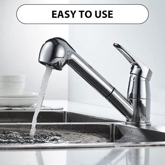 Lot De 2 Rallonges De Robinet Pivotantes 360° - Longueur 16 Cm, Acier Inoxydable - Avec Adaptateurs - Pour Cuisine Et Salle De Bain