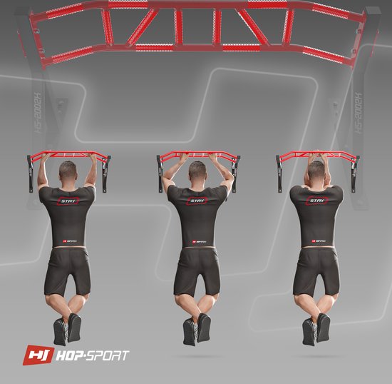 Hop-Sport Multigriff Klimmzugstange für Wand HS-2002K - Profi Fitness