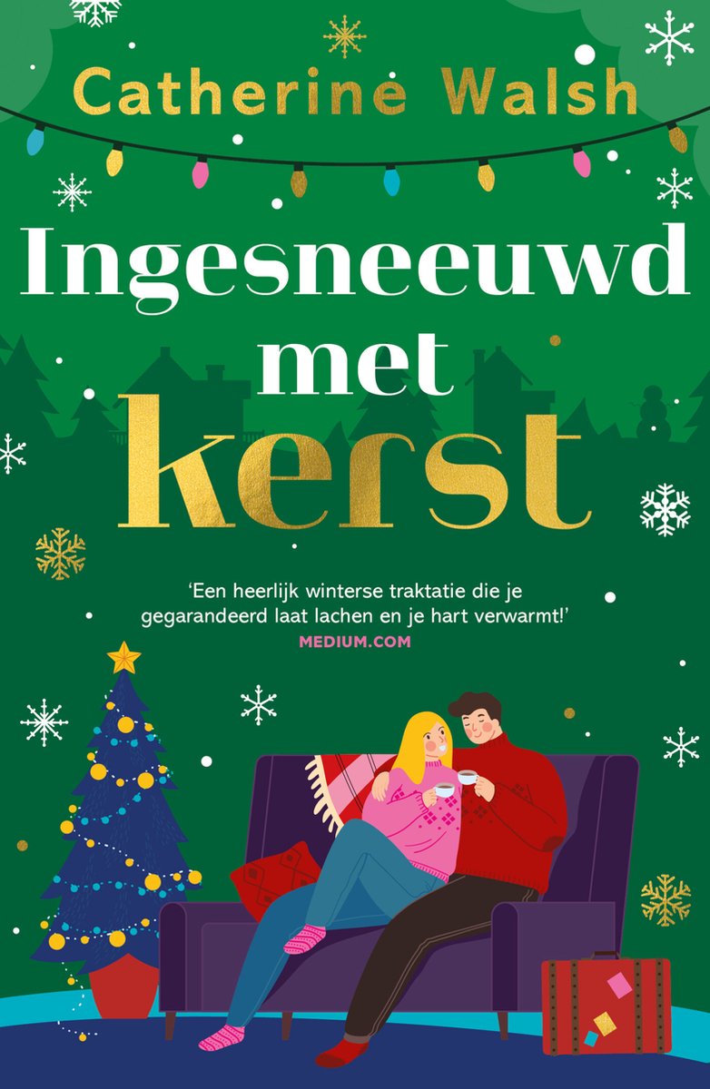 Omslag van Ingesneeuwd met kerst