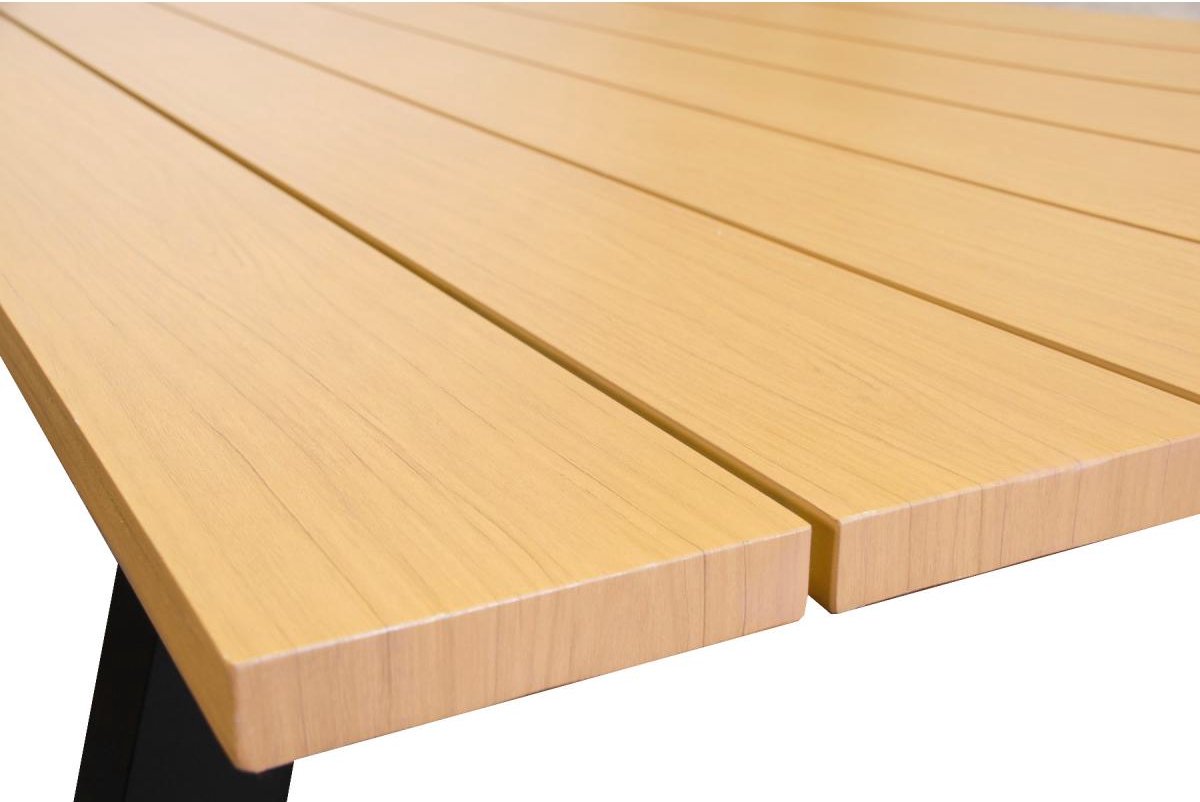 Sens-Line Lorenzo Picknicktafel 180cm - Bruin - Aluminium