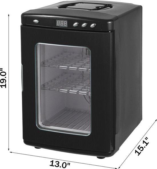 Broedmachine voor eieren 25L Reptielen Incubator Digitale Ei Scientific Lab Incubator Koeling En Verwarming 2°C - 60°C Werk for Kleine Reptielen (Color : White, Size : 25L