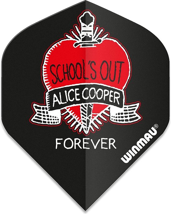 Winmau Rock Legends Alice Cooper Schools Out - Dart Flights van Winmau — afbeelding 3
