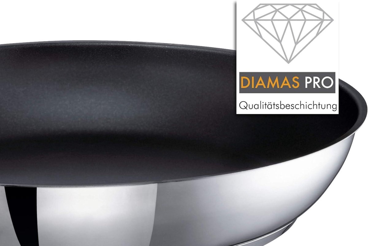 163059-20 Industar Diamas Pro Koekenpan 20 cm Gecoat - Gastrosus