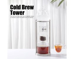 Glazen Filter Cold Brew Stand - 600 Ml Ice Coffee DIY Tower Pot