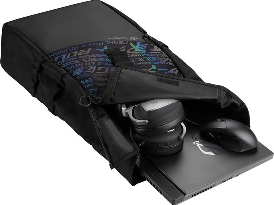 Asus ASUS ROG Archer ErgoAir rugzak Gaming rugzak Zwart EVA (Ethyleen