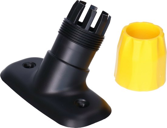 Buemag Universele stokhouder - kunststof - bezemsteelhouder - bezemklem - 28mm - bezemhouder - steelhouder van Buemag — afbeelding 3