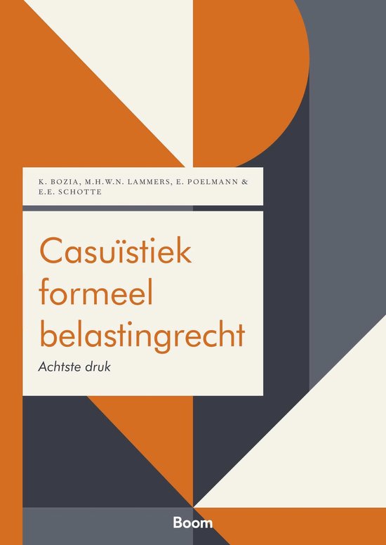 Boom fiscale casuïstiek - Casuïstiek formeel belastingrech ... - cover