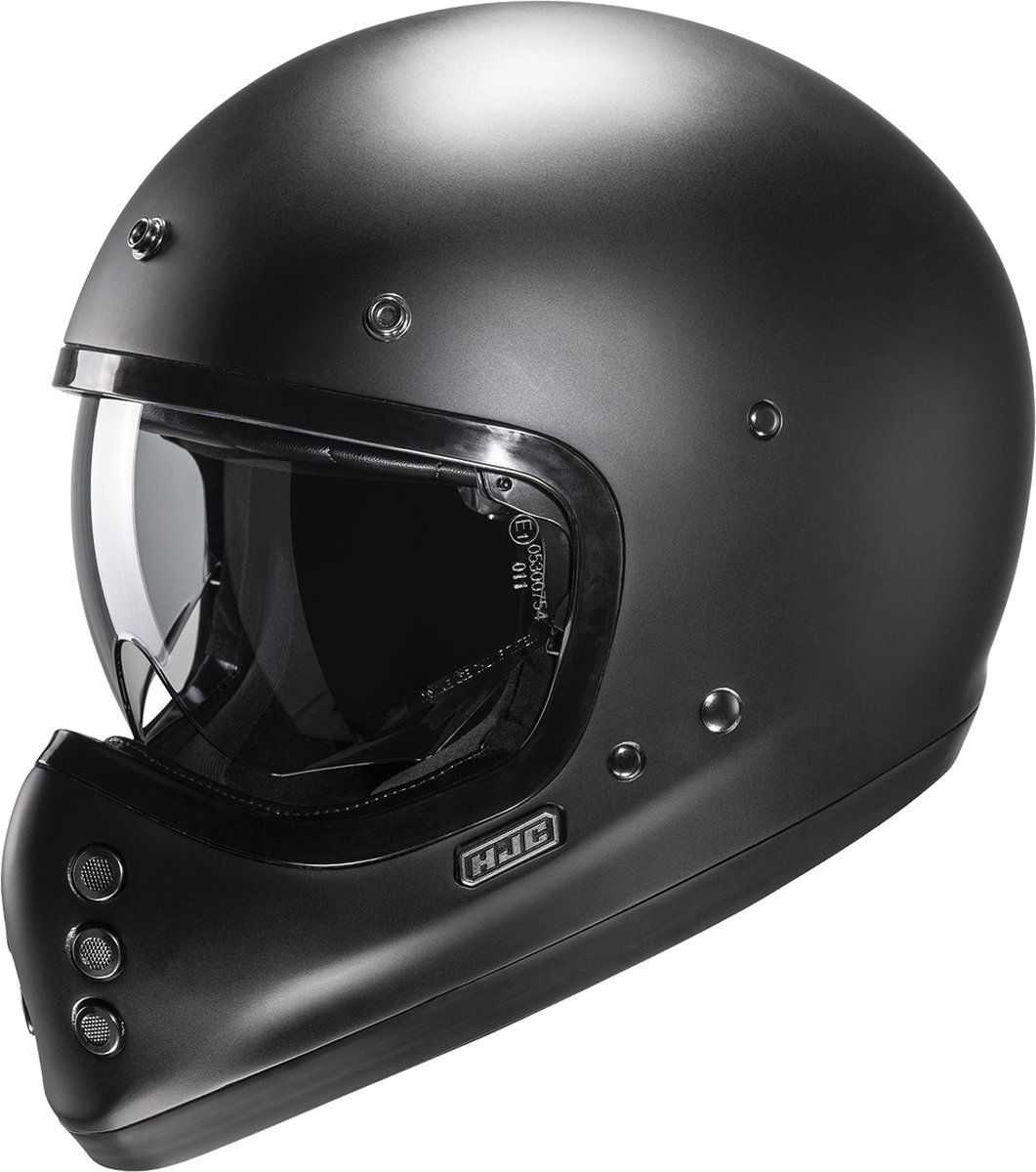 HJC V60 Flat Black Semi Mat Zwart Integraalhelm XL