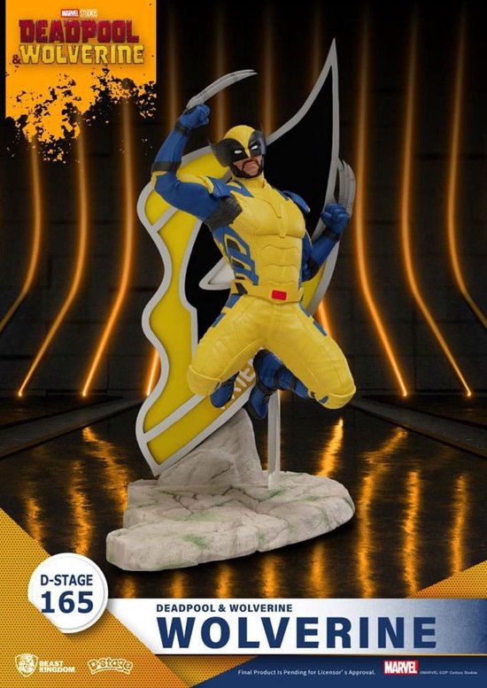 Beast Kingdom Toys Deadpool 3 D-Stage PVC Diorama Wolverine 16 cm Dioramas