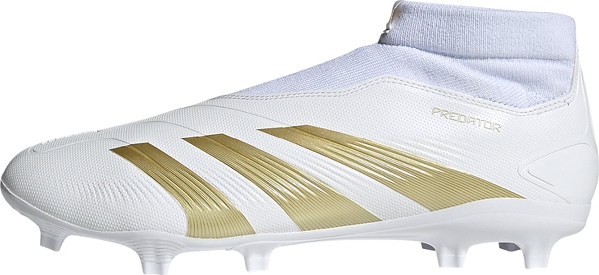 adidas Performance Predator League Veterloze Firm Ground Voetbalschoenen - Unisex - Wit- 44 2/3