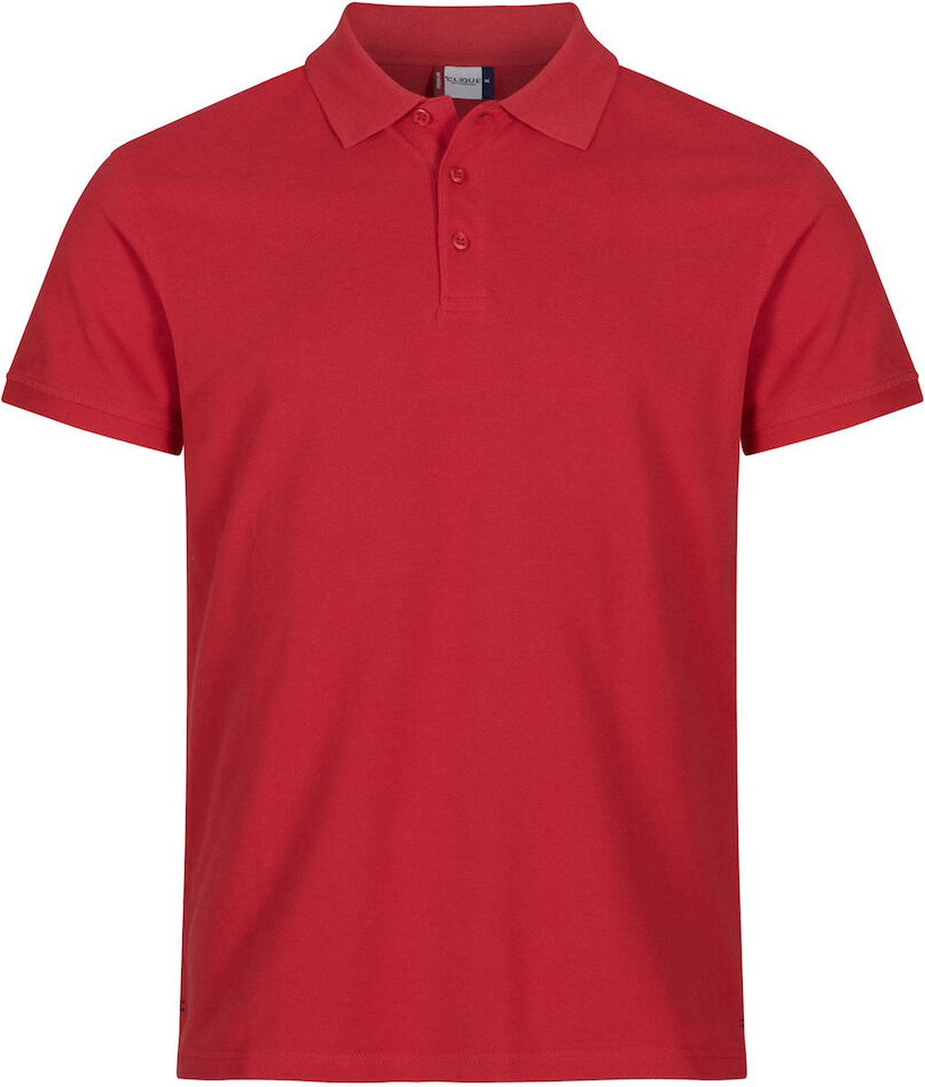 Clique Heavy Premium Polo 028260 - Rood - XS