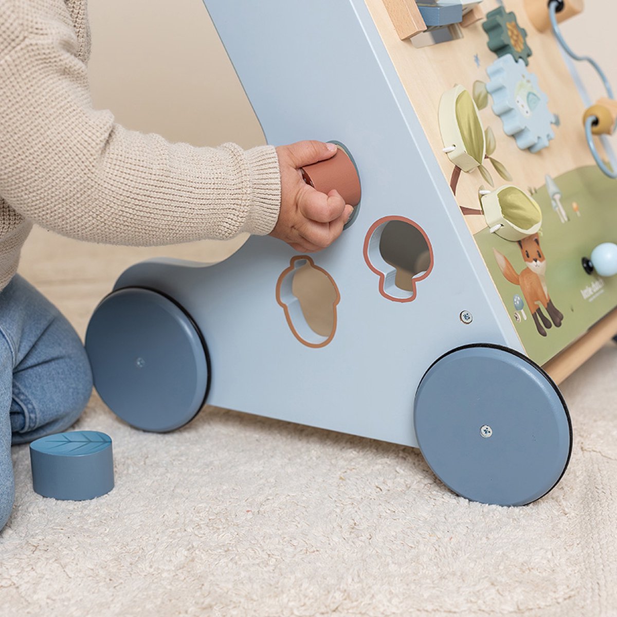 Little Dutch Activiteiten loopwagen - Forest Friends FSC — afbeelding 3