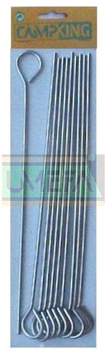Campking Grondpen Gesloten Oog - 30 cm - 10 Stuks van Campking — afbeelding 2