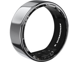 ULTRAHUMAN Ring AIR – Smart Ring | Geen maandabonnement | Bepaal eerst de juiste maat met de Sizing Kit | Slaaptracker - Hartslagmeter - Fitnesstracker – Air Silver – Size 9