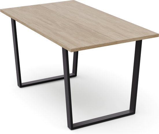 Blumfeldt Bearsdon - Plateau De Table En Bois 120 X 80 Cm - Finition Pin Moderne, Résistant Rayures & Chaleur, Style Industriel Minimaliste