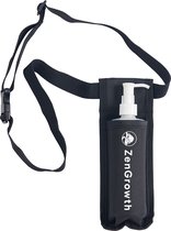 Heuptas met fleshouder - Holster voor massage olie met pompfles 250ml