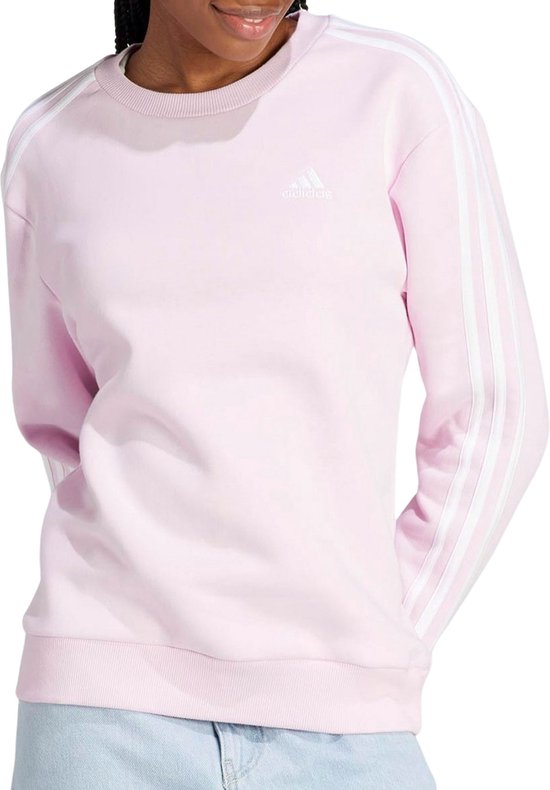 Adidas 3 Stripes Fleece Sweater Dames Maat M bol