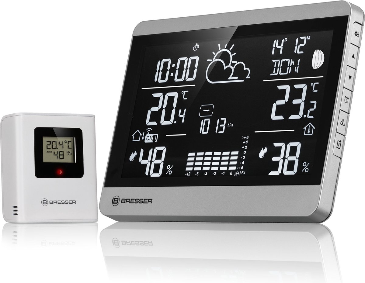 BRESSER Draadloos Weerstation ClimateTemp NDH-NEO